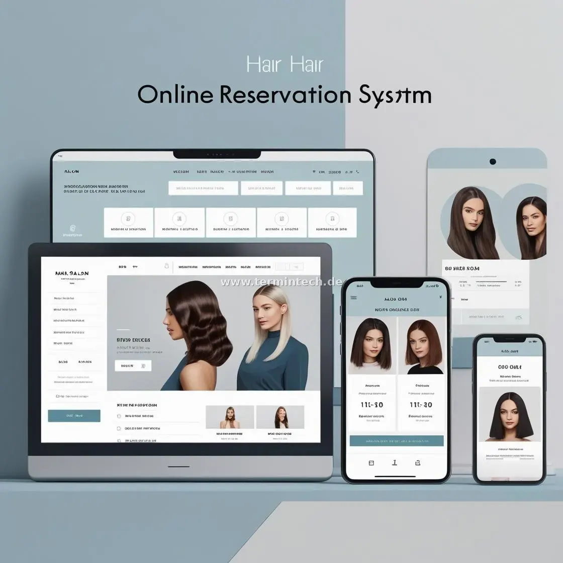 Online-Terminbuchung für Friseursalons Kunden buchen Termine online für Friseursalons – rund um die Uhr