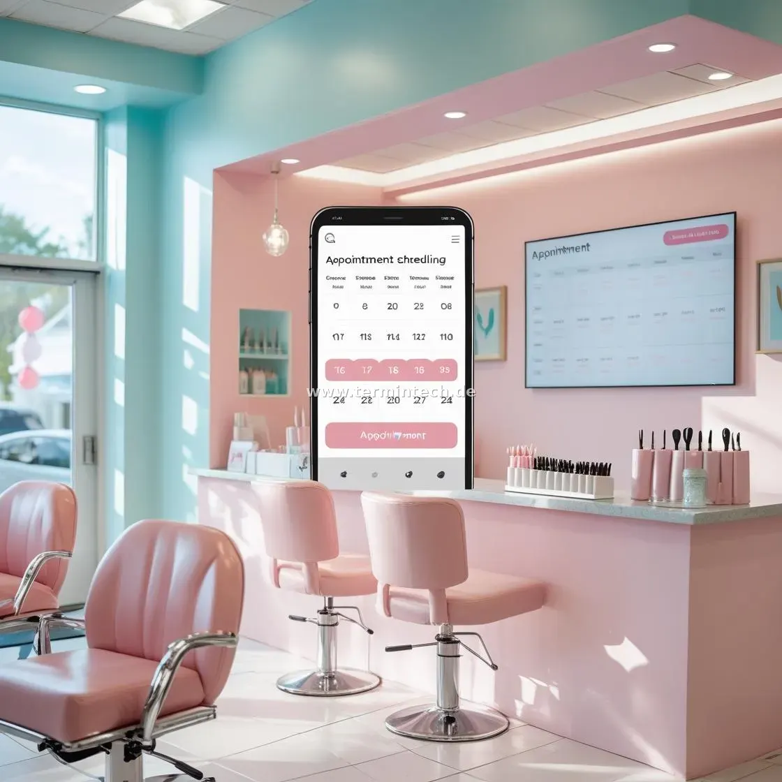 Terminsystem einrichten für Nagelstudios Einfache Einrichtung des Online-Terminbuchungssystems für Ihr Nagelstudio