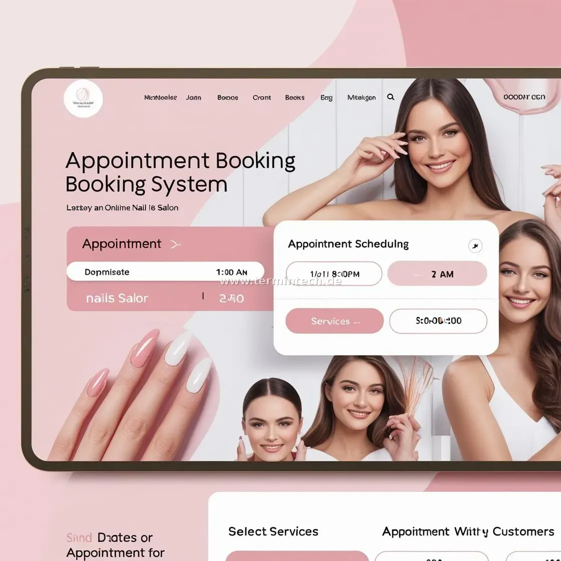 Online-Terminbuchung für Nagelstudios Kundinnen buchen Termine online für Nagelstudios – rund um die Uhr